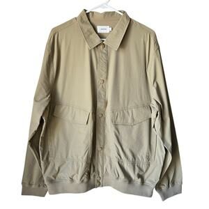 Politics Augustus Bomber Jacket Men's Size Large